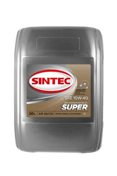 Масло моторное полусинтетическое SINTEC SUPER 10W40 SG/CD   20L