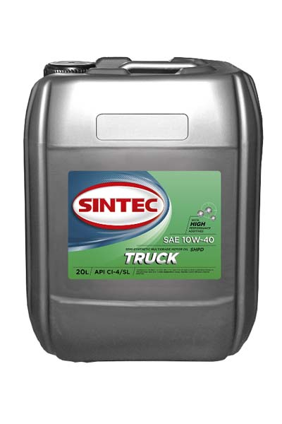 Масло моторное полусинтетическое SINTEC TRUCK 10W-40 CI-4/SL 20L