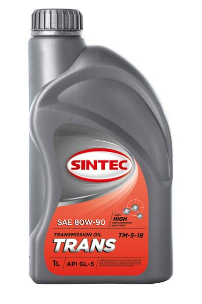 Масло трансмисионное минеральное SINTEC TRANS ТМ5 80W-90 1L