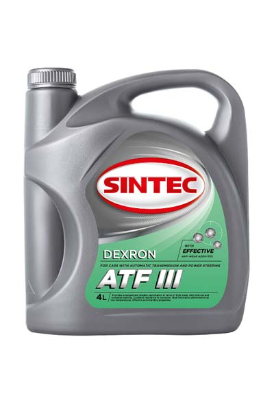 Масло трансмисионное DEXRON ATF III  4L