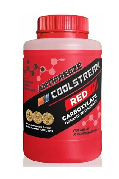 Антифриз CoolStream Red красный 0,9 кг