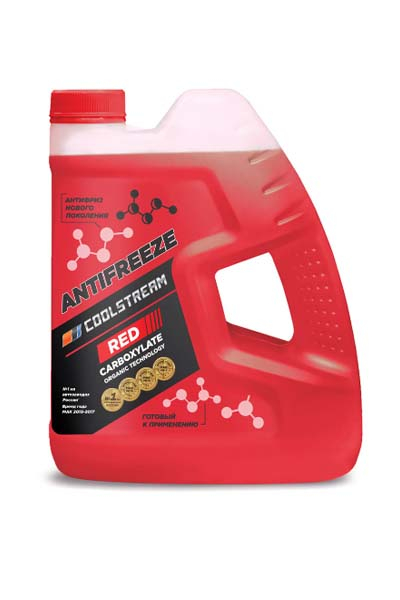 Антифриз CoolStream Red красный 4 кг