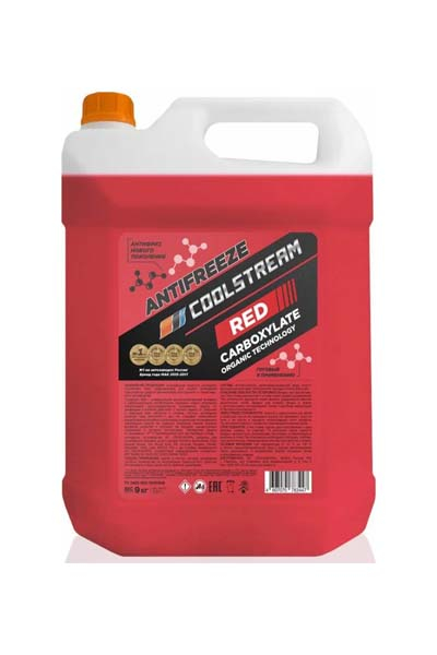 Антифриз CoolStream Red красный 9 кг