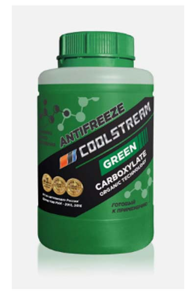 Антифриз CoolStream Green зелёный 0,9 кг
