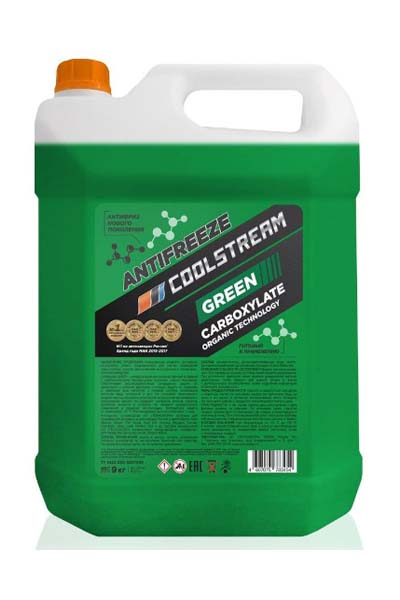 Антифриз CoolStream Green зелёный 9 кг