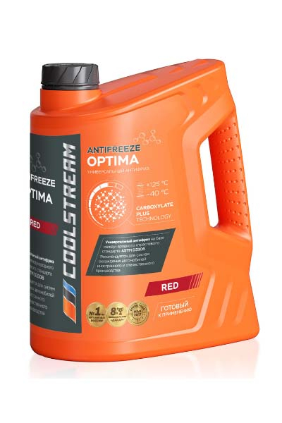 Антифриз CoolStream Optima красный 5 кг