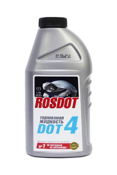 Жидкость тормозная синтетическая Тосол-Синтез  ROSDOT 4 455 гр