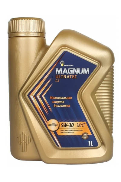 Масло моторное синтетическое ROSNEFT Magnum Ultratec C3 5W-30 SN/CF 1L