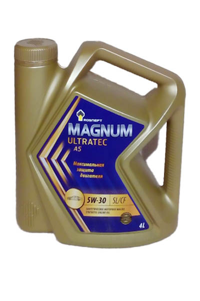 Масло моторное синтетическое ROSNEFT Magnum Ultratec A5 5W-30 SL/CF 4L