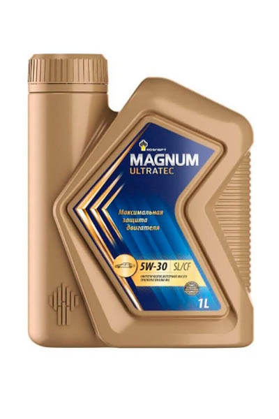Масло моторное синтетическое ROSNEFT Magnum Ultratec 5W-30 SL/CF 1L