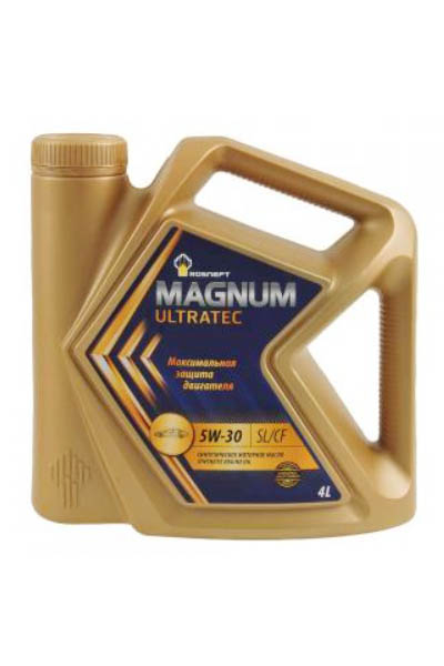 Масло моторное синтетическое ROSNEFT Magnum Ultratec 5W-30 SL/CF 4L
