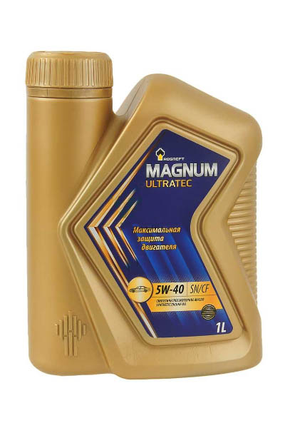 Масло моторное синтетическое ROSNEFT Magnum Ultratec 5W-40 SN/CF 1L