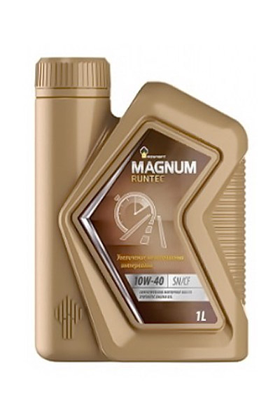Масло моторное синтетическое ROSNEFT Magnum Runtec 10W-40 SN/CF 1L