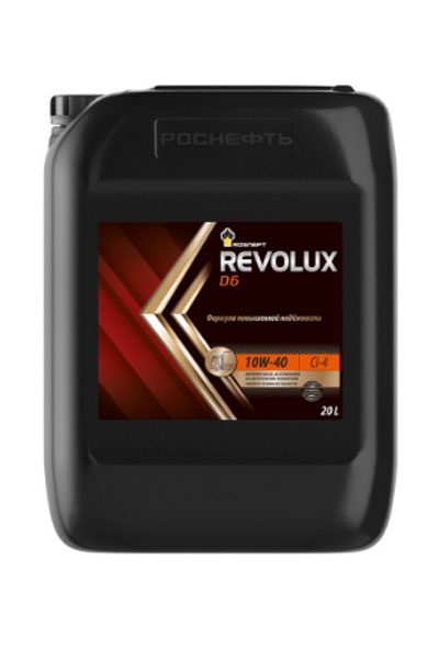 Масло моторное синтетическое ROSNEFT Revolux D6 10W-40 CI-4 20L