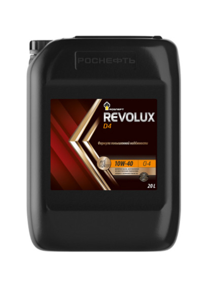 Масло моторное синтетическое ROSNEFT Revolux D4 10W-40 CI-4 20L