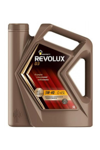Масло моторное синтетическое ROSNEFT Revolux D3 5W-40 CI-4/SL 5L