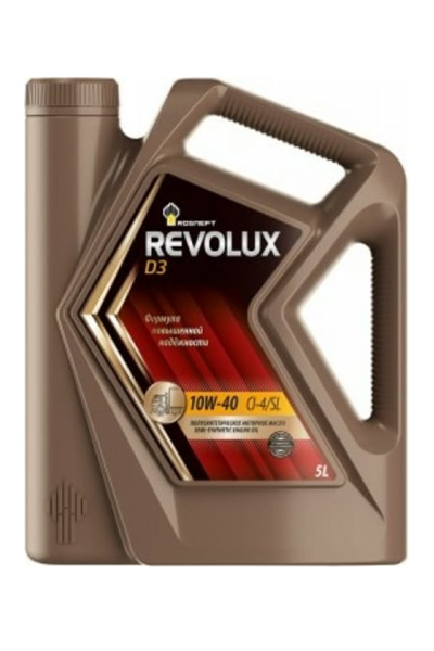 Масло моторное полусинтетическое ROSNEFT Revolux D3 10W-40 CI-4/SL 5L
