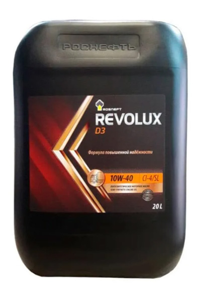 Масло моторное полусинтетическое ROSNEFT Revolux D3 10W-40 CI-4/SL 20L