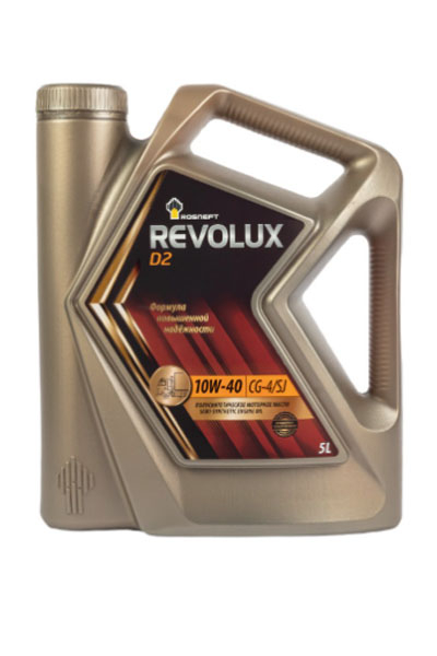 Масло моторное полусинтетическое ROSNEFT Revolux D2 10W-40 CG-4/SJ 5L