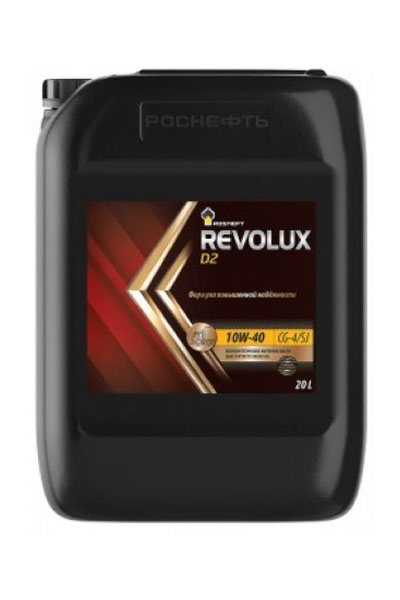 Масло моторное полусинтетическое ROSNEFT Revolux D2 10W-40 CG-4/SJ 20L
