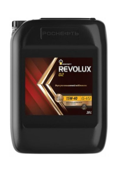 Масло моторное минеральное ROSNEFT Revolux D2 15W-40 CG-4/SJ 20L