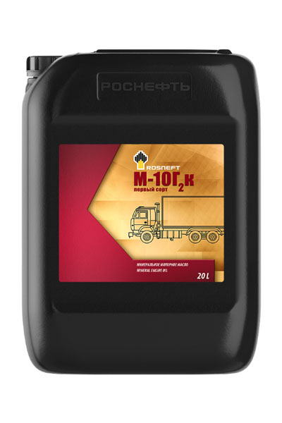 Масло моторное минеральное ROSNEFT М-10Г2к  1/с 30 СС 20L