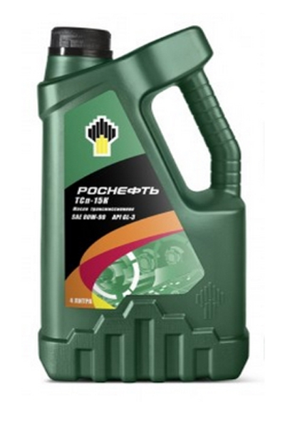Масло трансмиссионное минеральное ROSNEFT Kinetic ТСп-15к 80W-90 GL-3 4L