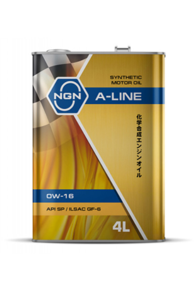 Масло моторное синтетическое NGN A-LINE 0W-16 SP 4L