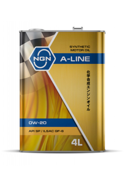 Масло моторное синтетическое NGN A-LINE 0W-20 SP 4L