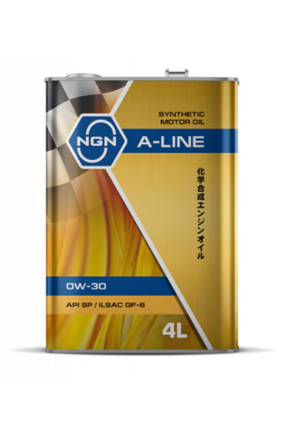 Масло моторное синтетическое NGN A-LINE 0W-30 SP 4L