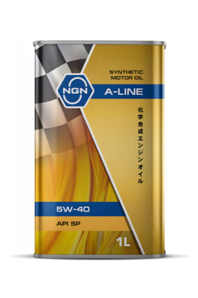 Масло моторное синтетическое NGN A-LINE 5W-40 SP 1L