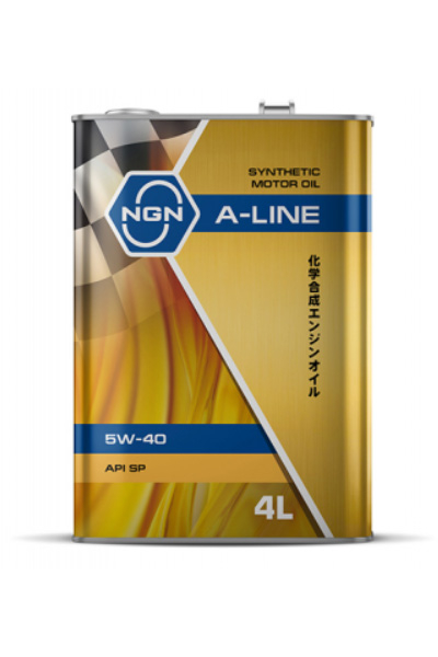 Масло моторное синтетическое NGN A-LINE 5W-40 SP 4L