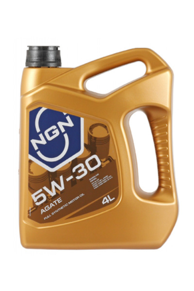Масло моторное синтетическое NGN AGATE 5W-30 CF/SN/SL 4L