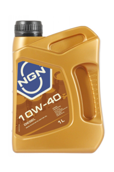 Масло моторное полусинтетическое NGN DIESEL 10W-40 CF/SL 1L