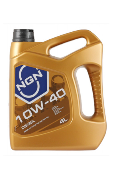Масло моторное полусинтетическое NGN DIESEL 10W-40 CF/SL 4L