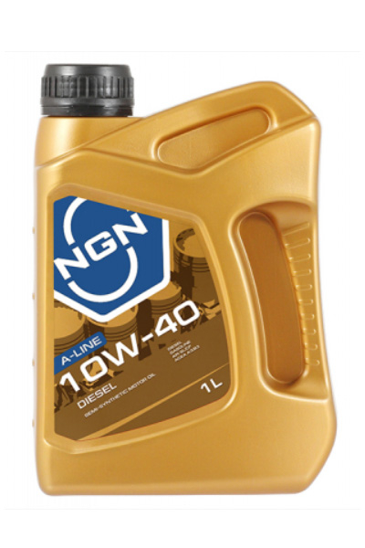 Масло моторное полусинтетическое NGN DIESEL A-LINE 10W-40 CF/SL 1L