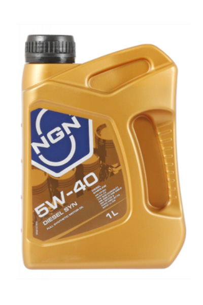 Масло моторное синтетическое NGN DIESEL SYN 5W-40 CF/SN 1L