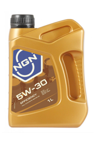 Масло моторное синтетическое NGN EFFICIENCY 5W-30 SN 1L