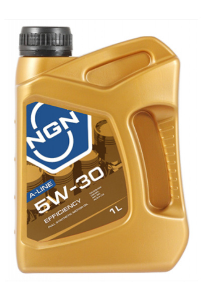 Масло моторное синтетическое NGN EFFICIENCY A-LINE 5W-30 SN 1L