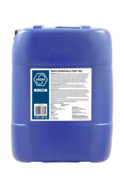 Масло моторное синтетическое NGN EMERALD A-LINE 5W-30 SN 20L