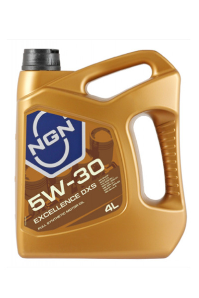 Масло моторное синтетическое NGN EXCELLENCE DXS 5W-30 SN 4L