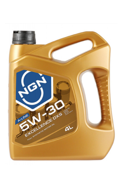 Масло моторное синтетическое NGN EXCELLENCE DXS A-LINE 5W-30 SN 4L