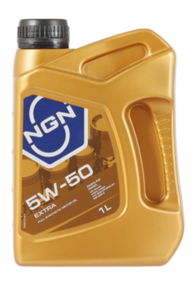 Масло моторное синтетическое NGN EXTRA 5W-50 SN/CF 1L