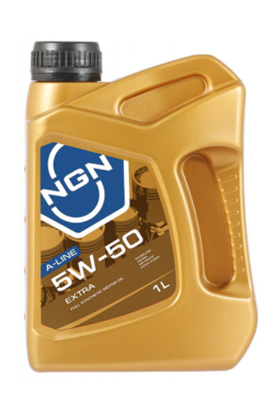 Масло моторное синтетическое NGN EXTRA A-LINE 5W-50 SN/CF 1L