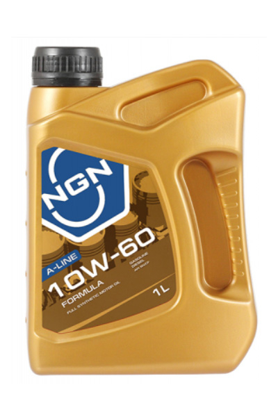 Масло моторное синтетическое NGN FORMULA A-LINE 10W-60 SN/CF 1L