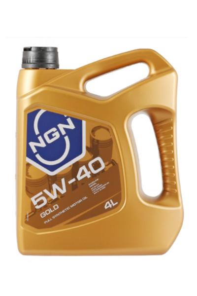 Масло моторное синтетическое NGN GOLD 5W-40 SN/CF 4L