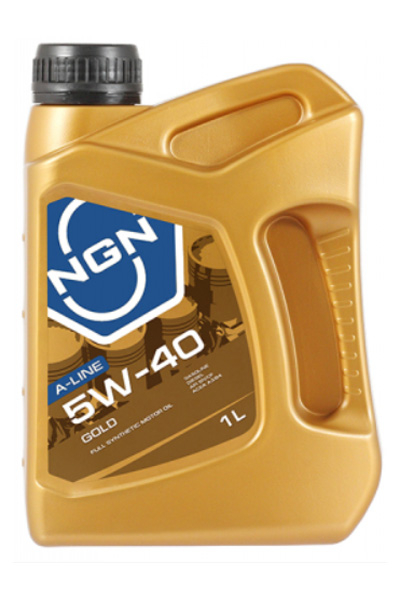 Масло моторное синтетическое NGN GOLD A-LINE 5W-40 SN/CF 1L