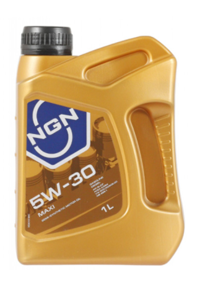 Масло моторное полусинтетическое NGN MAXI 5W-30 SL/CF 1L