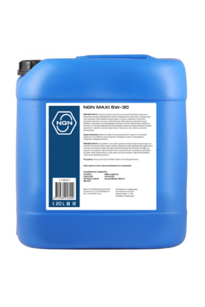Масло моторное полусинтетическое NGN MAXI 5W-30 SL/CF 20L