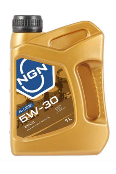 Масло моторное полусинтетическое NGN MAXI A-LINE 5W-30 SL/CF 1L